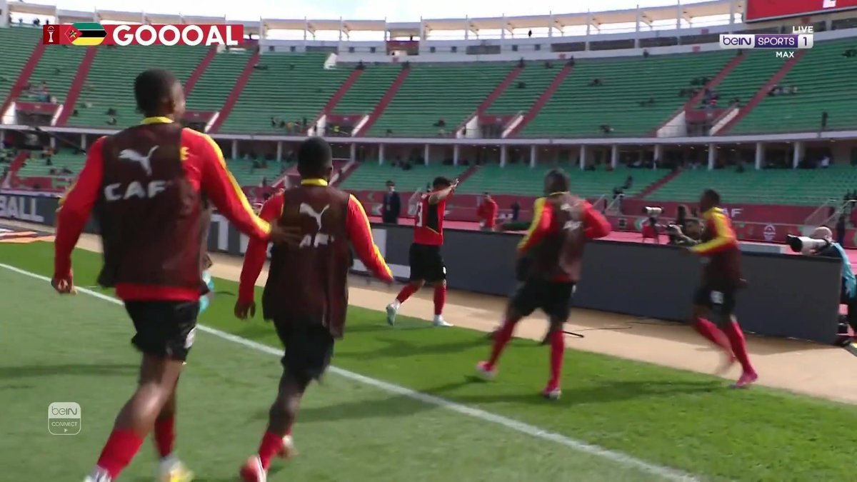🔥🇲🇿 منتخب موزمبيق يسجل الهدف الثالث في شباك الغابون #كأس_أمم_إفريقيا