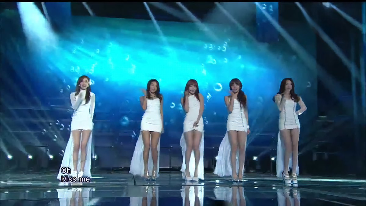 13 years ago today, Mystic White performed ‘Mermaid Princess’ at the 2012 SBS Gayo Daejun