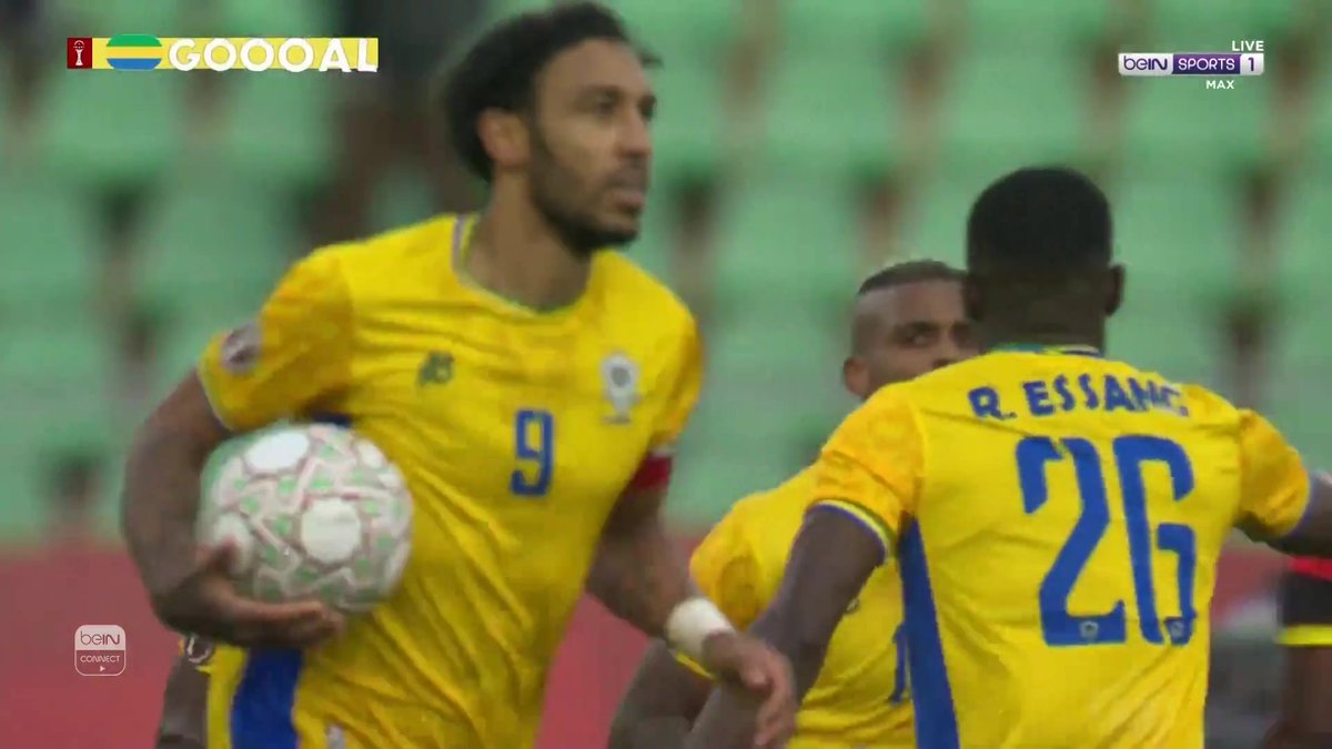 ⚽️🇬🇦 أليكس موكيتو موسوندا يشعل اللقاء ويسجل الهدف الثاني للغابون #كأس_أمم_إفريقيا