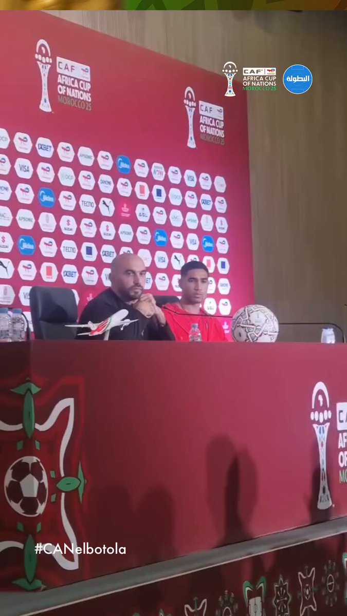 🎙️ Walid Regragui : « J’avais dit que vous n’alliez pas trouver mieux que moi pour gagner cette CAN, et j’insiste encore là-dessus. »