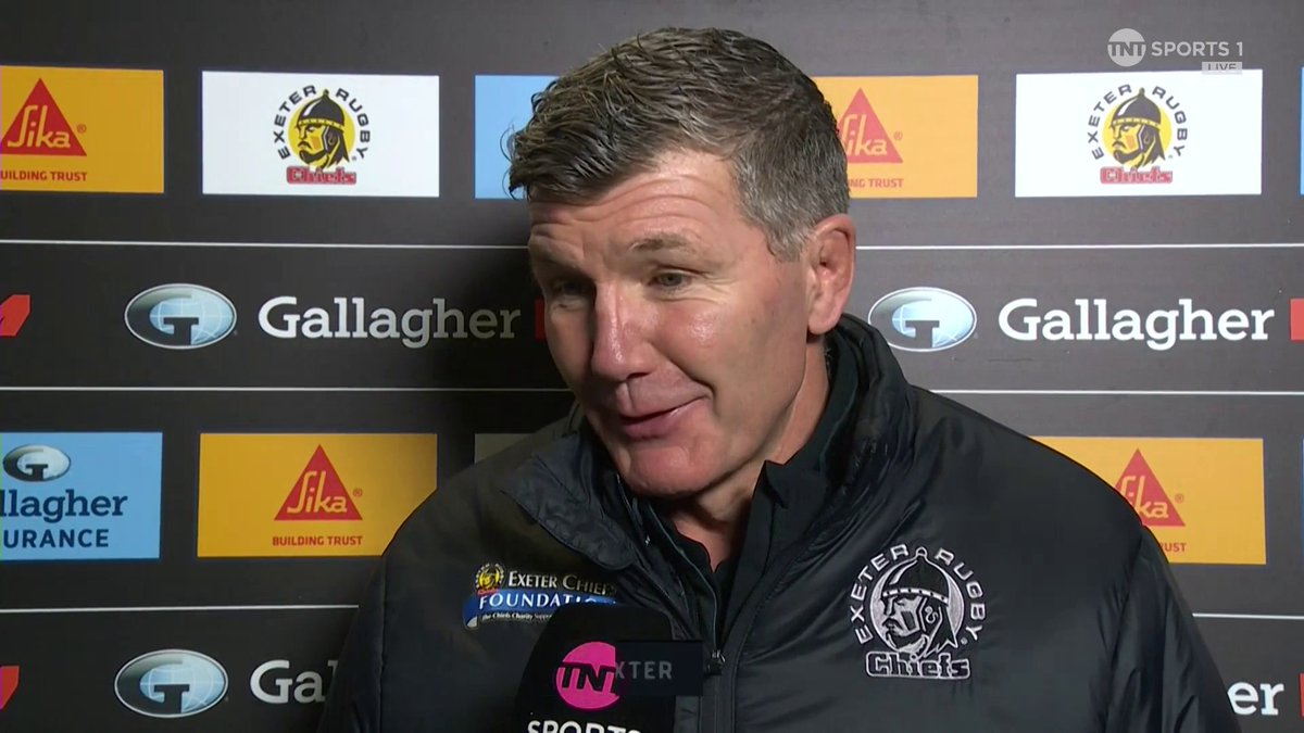 "There was just a spontaneous joy for playing rugby..." 😁 Exeter Chiefs were still looking for a first league win of the season this time 12 months ago. Today they can enter 2026 as #GallagherPREM leaders 👏 📺 TNT Sports &amp; discovery+ UK