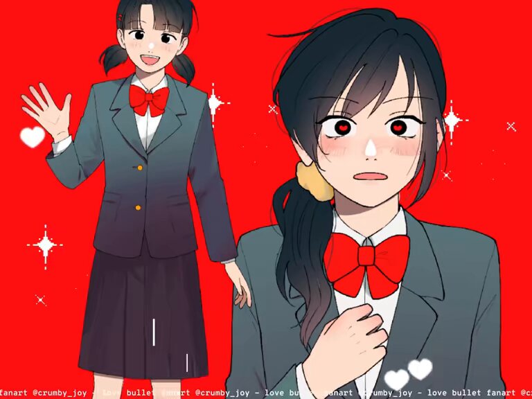Koharu x Aki 🎶💘 #ラブ・バレット #LOVEBULLET #fanart