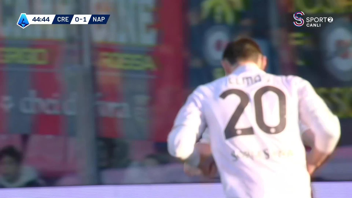 Rasmus Højlund'un Cremonese'ye attığı ikinci gol ⚽🥅