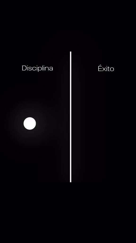 Disciplina = Exito.