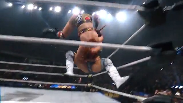 AEW Women's World Champion @CallMeKrisStat + JAMIE HAYTER left everything in the ring when they fought for the title at Worlds End! Watch the #AEWWorldsEnd replay RIGHT NOW on @SportsOnMax!