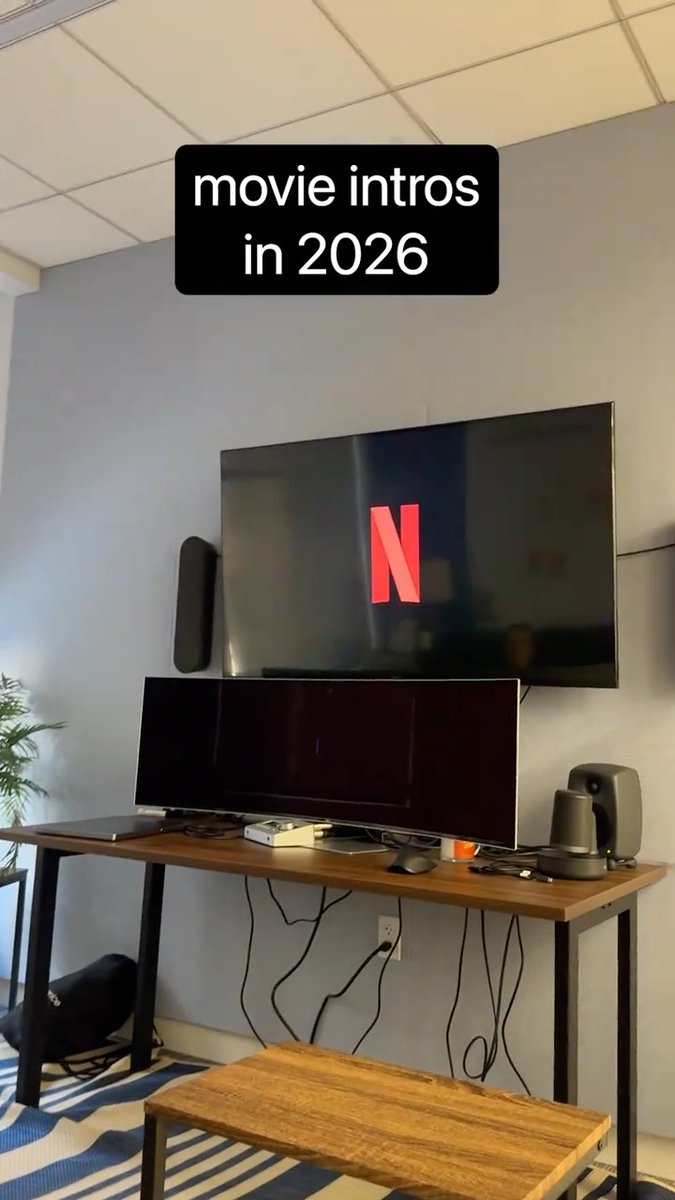 This is what movie intros in 2026 are going to look like ๐๐ (video: goodworkmb on tiktok) #netflix #warnerbrothers #movies #2026