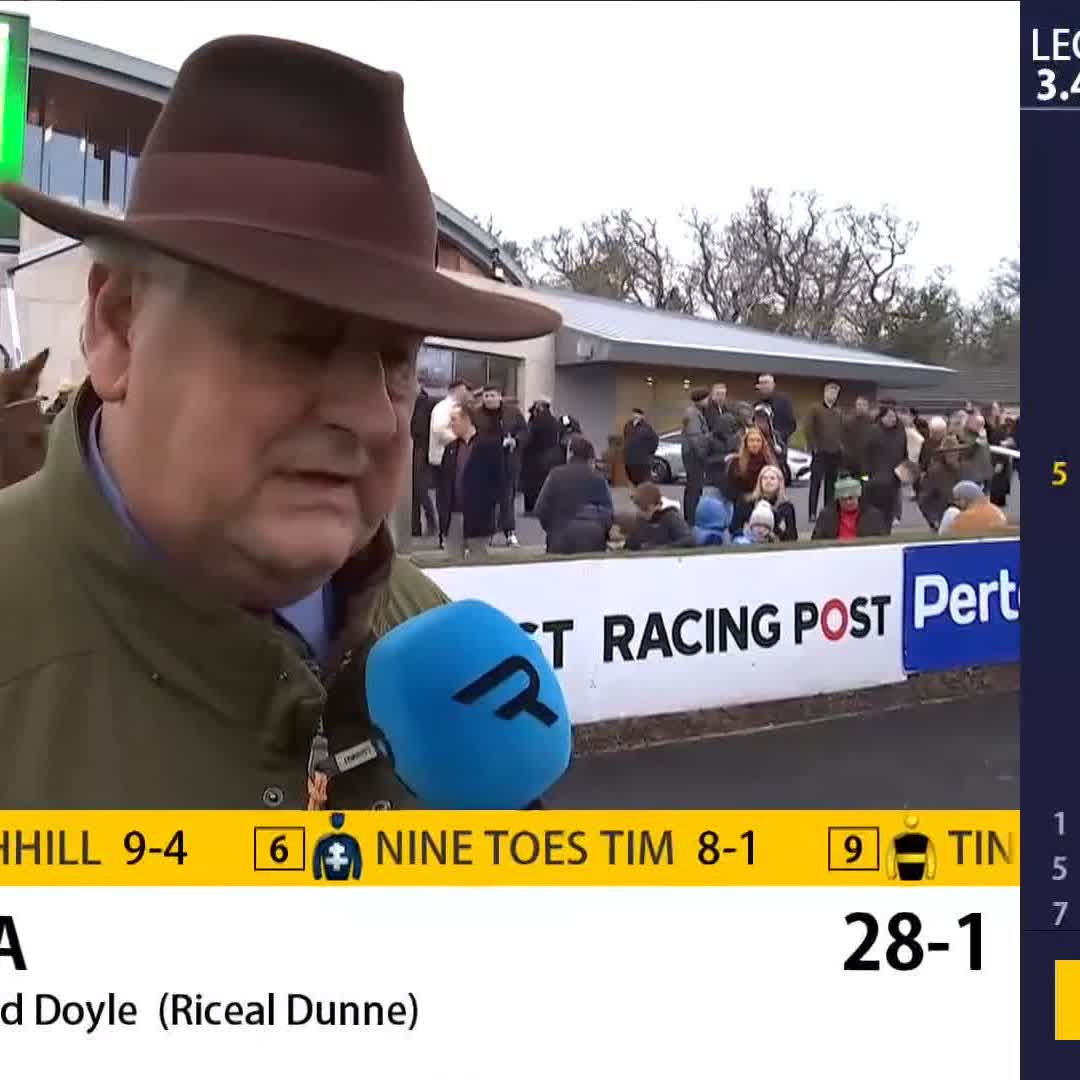 A fifth victory in the Savills Chase courtesy of Affordale Fury & Noel Meade Racing talks to Gary O'Brien about a big Grade One win at Leopardstown once again 👇🏻