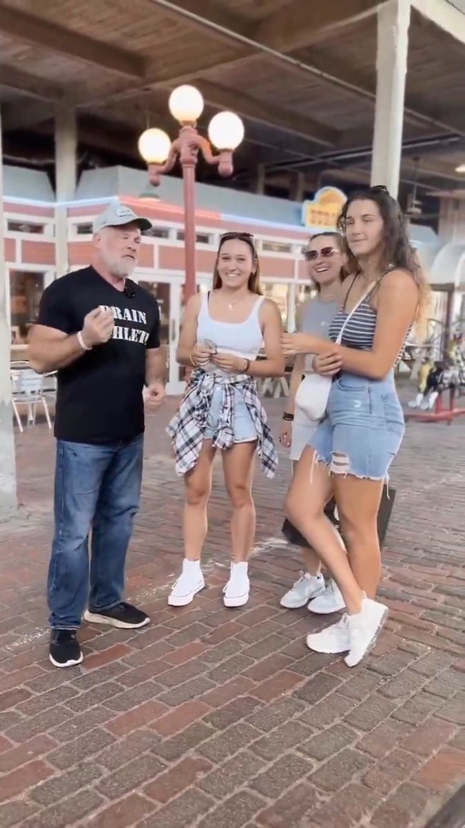 That girl carrying the brains for the whole group