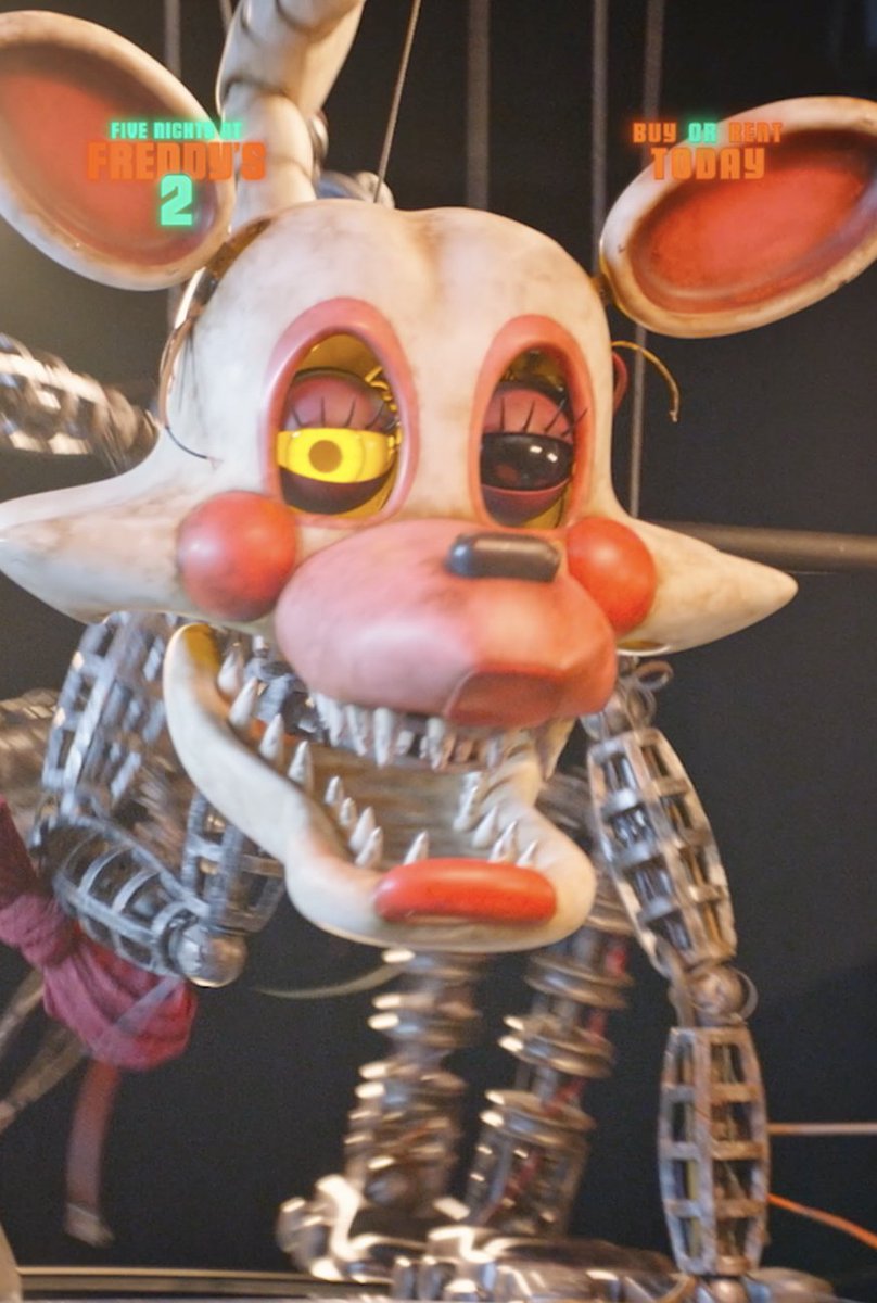 Watch #FNAF2 at Home Now. Twisted. Chaotic. Deadly.