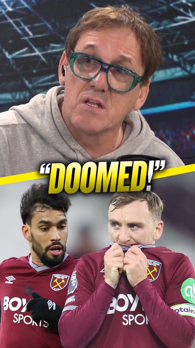 😫 "They should be really seriously worried!" 😱 "If they lose Jarrod Bowen...West ham are Doomed!" Tony Cascarino insists #WestHam could be doomed to go down this season if Jarrod Bowen doesn't perform 👀