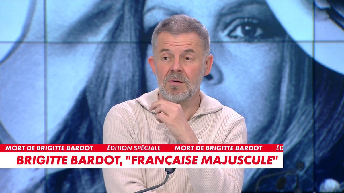 Eric Naulleau, journaliste, sur la disparition de Brigitte Bardot : «Cette femme qui n'aimait pas les féministes a fait plus que les néo-féministes», dans #FaceaFace
