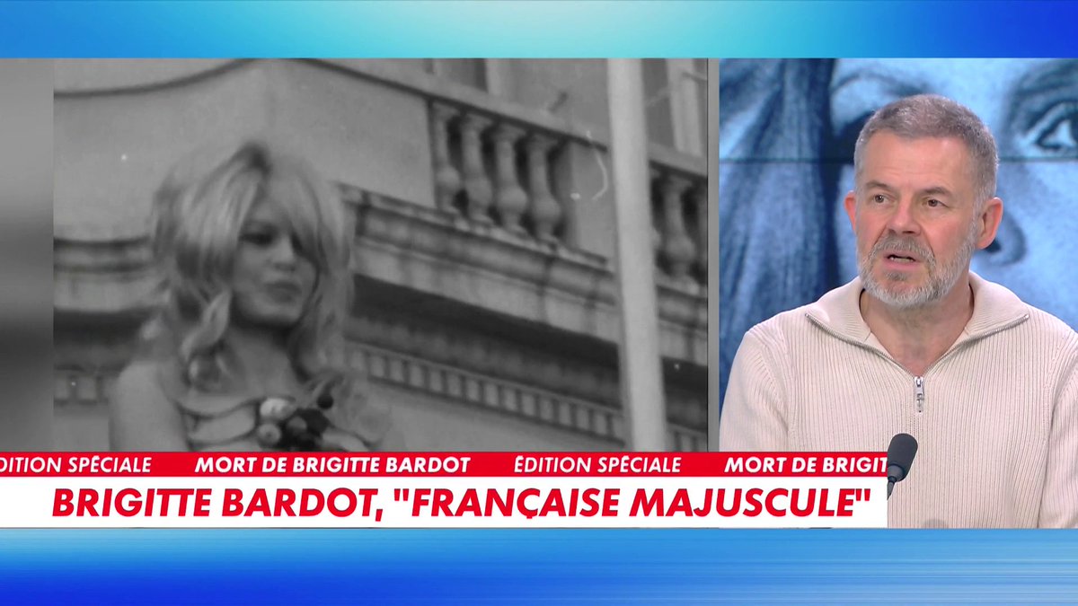 Eric Naulleau, journaliste, sur la disparition de Brigitte Bardot : «On est passés de Brigitte Bardot à Corinne Masiero», dans #FaceaFace
