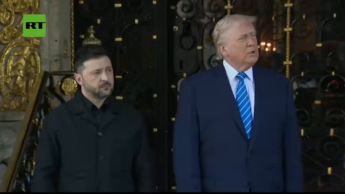 REPORTER: Russia’s attacks… Putin isn’t SERIOUS about peace TRUMP: He’s very serious… Ukraine has made some very STRONG attacks also Zelensky visibly unsettled as truth lands