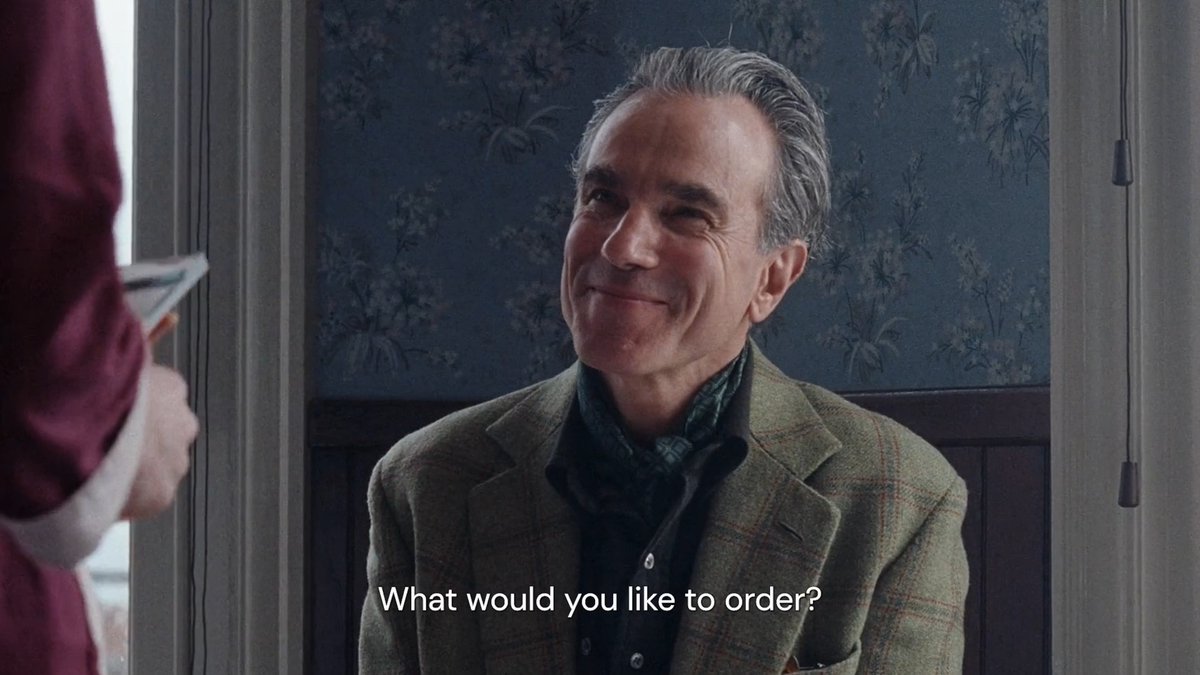 Love, obsession, haute couture, and food. Daniel Day-Lewis and Vicky Krieps are headstrong lovers in Paul Thomas Anderson's resplendent PHANTOM THREAD.