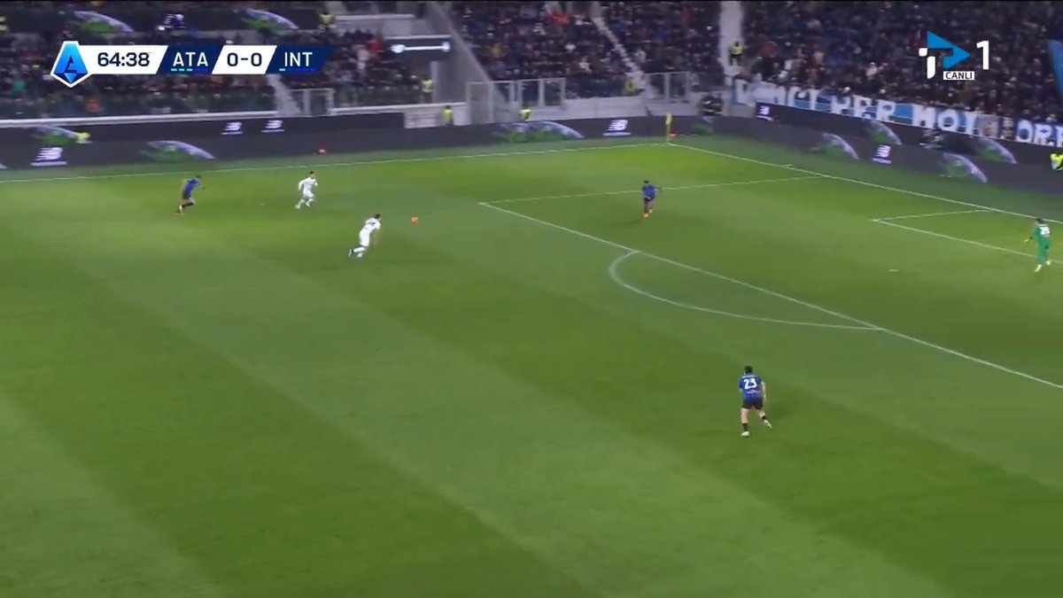 Lautaro Martinez'in Atalanta'ya attığı gol 👟⚽🥅