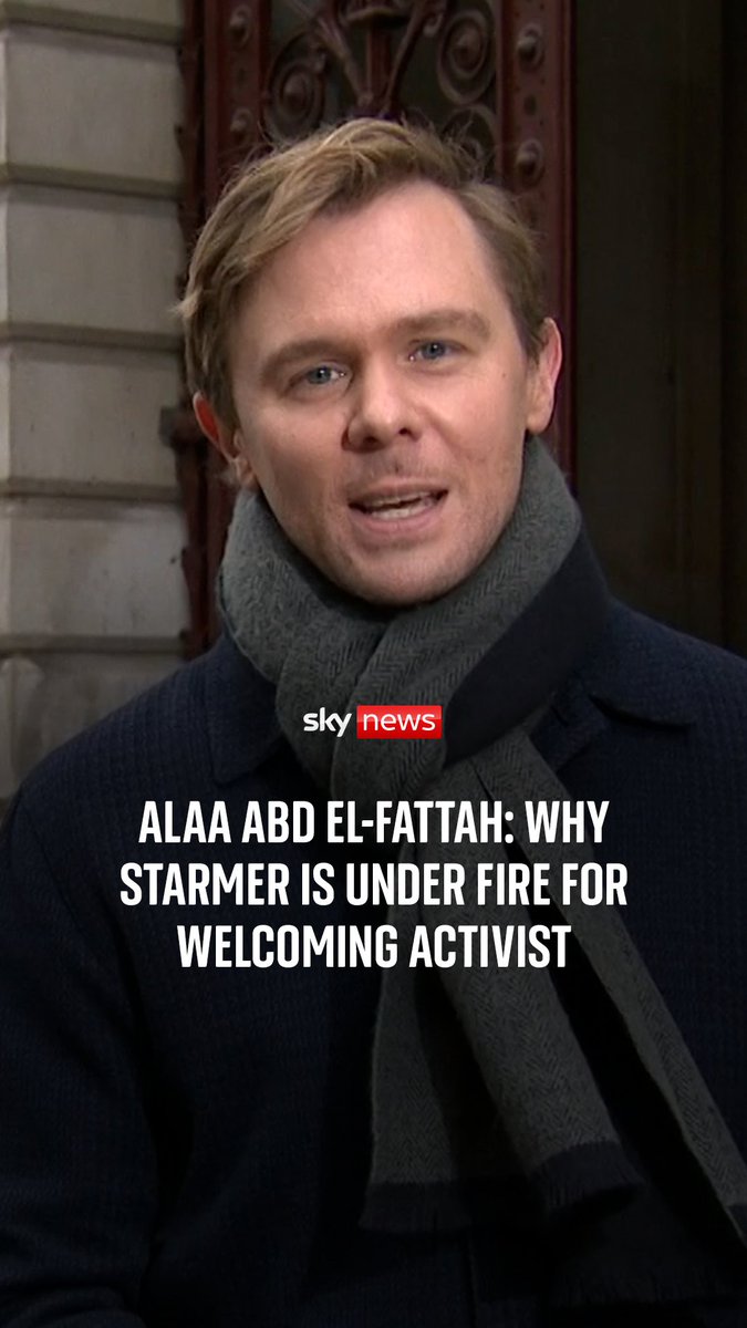 Why Sir Keir Starmer is under fire for welcoming a British-Egyptian activist. Sky's political correspondent Rob Powell explains why the prime minister is facing criticism for welcoming the British-Egyptian activist, Alaa Abd El-Fattah to the UK.