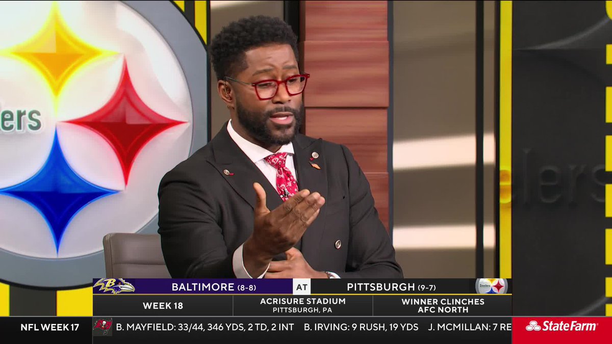 "This is going to be a Derrick Henry game." - Nathaniel E Burleson forecasts the BAL/PIT matchup