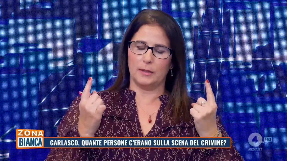 Caso Garlasco: quante persone c’erano sulla scena del crimine? L’intervento di Simona Ruffini a #zonabianca