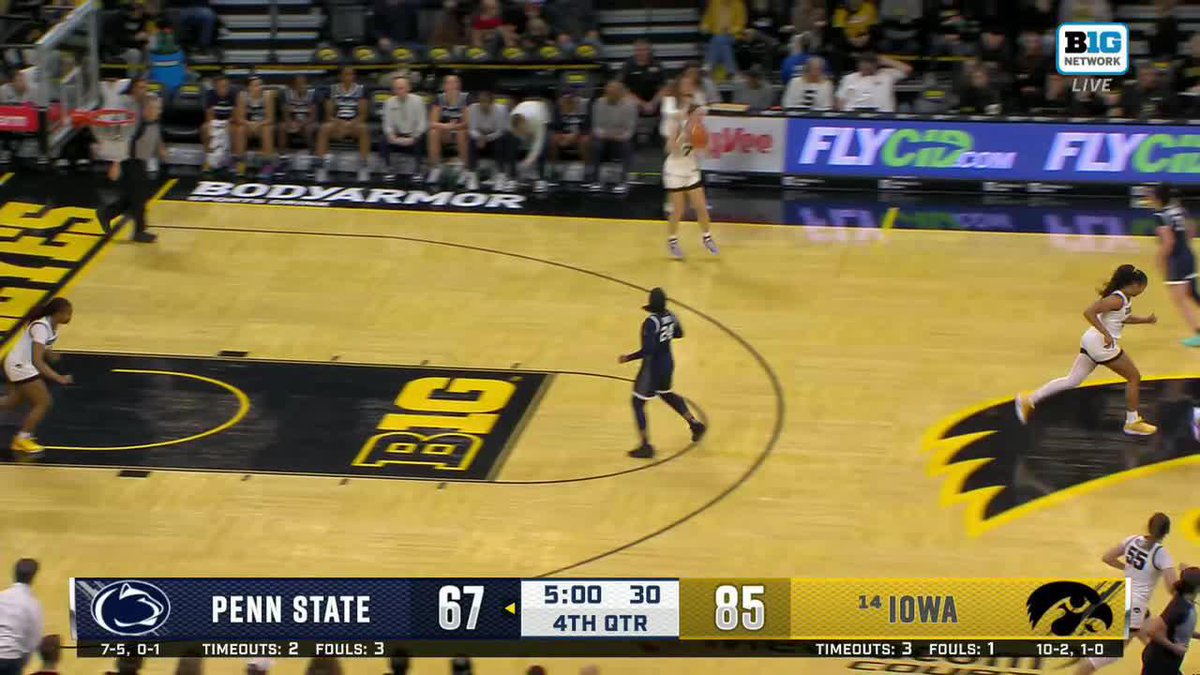 All the way 🏃‍♀️ Addie Deal x #Hawkeyes