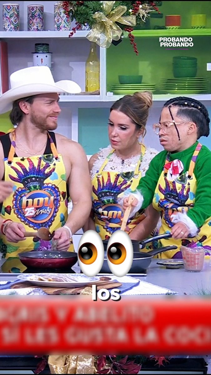 👀 ¿Qué dijo? 😅 Entre nervios y ollas, #Aldo y #Abelito no sabían qué pensar cocinando en vivo 🍲🔥 #ProbandoProbando Revive el episodio 1 de #ProbandoProbando en el canal de YouTube de #TelevisaPresenta 📺🤩 #Original #Editorial #L