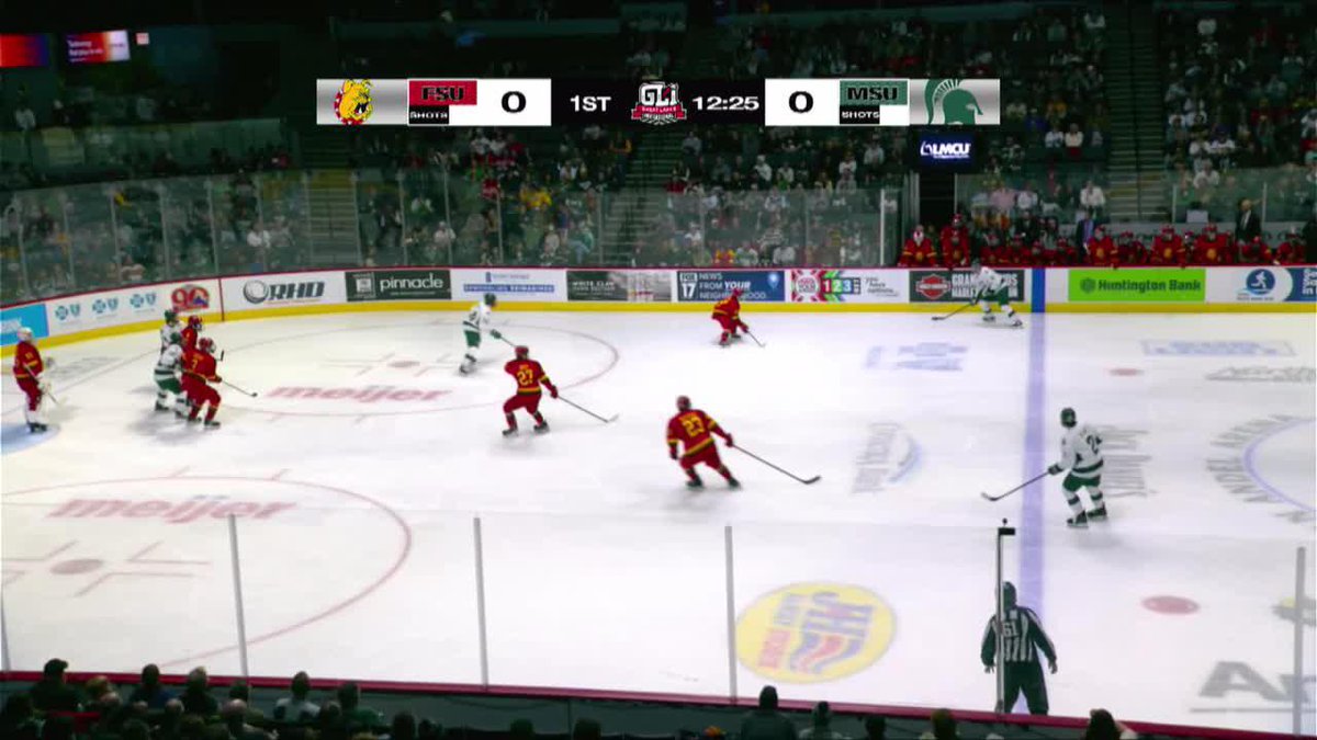 First career appearance in the Green &amp; White? First career goal for Cole Burke! We lead 1-0 in the first period