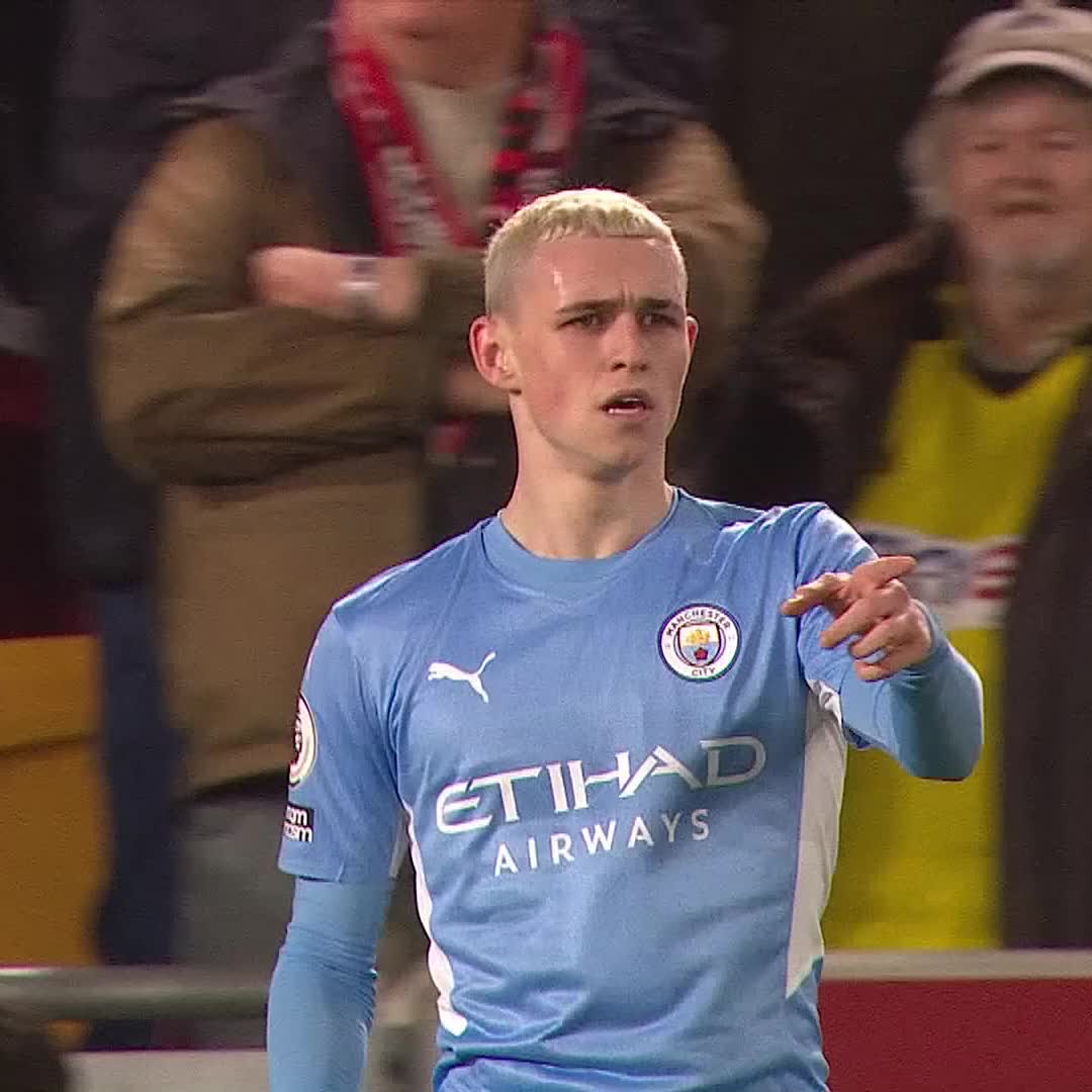 #OnThisDay: Brentford 0-1 #ManCity [2021] ⚽️ [16'] Phil Foden