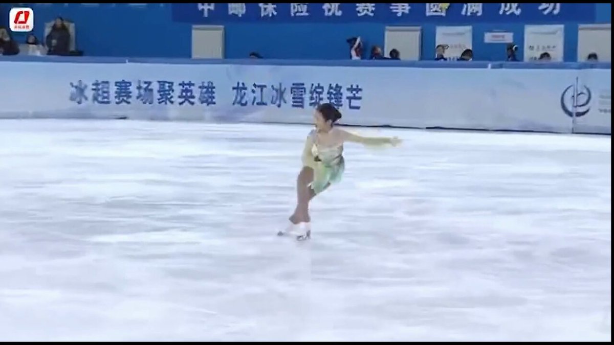 🇨🇳⛸️ China National Figure Skating Championships Women's Free Skate Final: 🥇Jin Shuxian claimed the title with a total score of 208.85 points 🥈 Zhang Ruiyang (earns Milano Cortina 2026 spot) 🥉 Zhu Yi #FigureSkating
