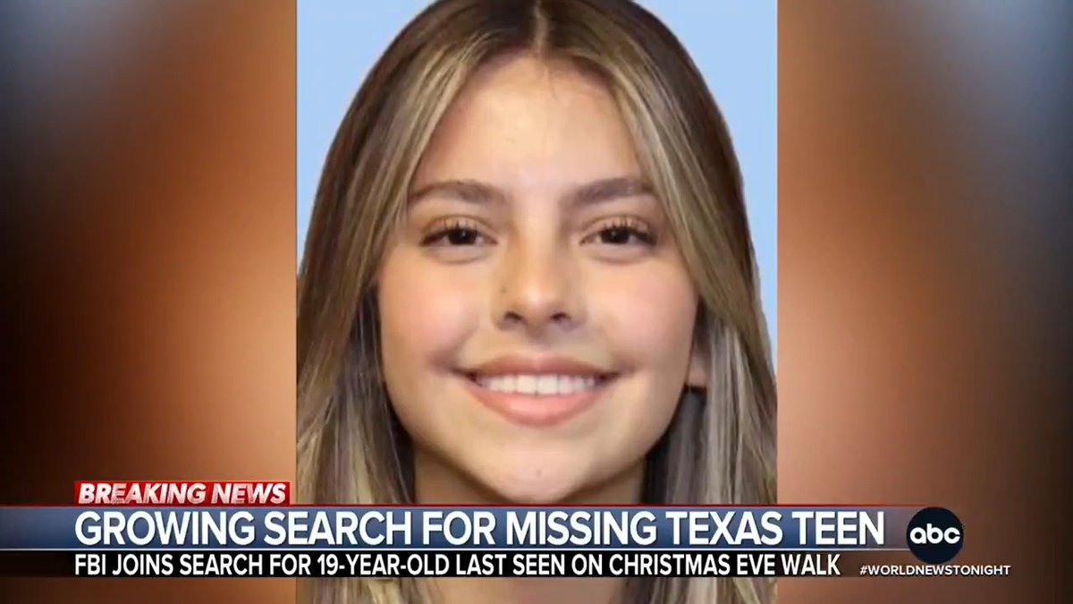 An urgent search continues for a 19-year-old girl after she went missing on Christmas Eve. Authorities say she was last seen outside her home near San Antonio, Texas. Jaclyn Lee has the latest.