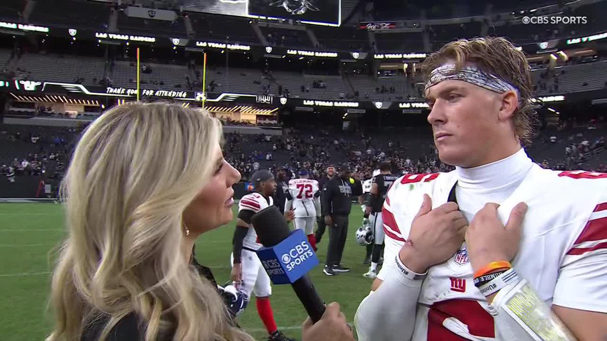 NEWS: #Giants quarterback Jaxson Dart does not care that fans want them to tank for the number one overall pick and lose games. “We don't care about that. We just wanna win” Dart’s only priority is winning football games.
