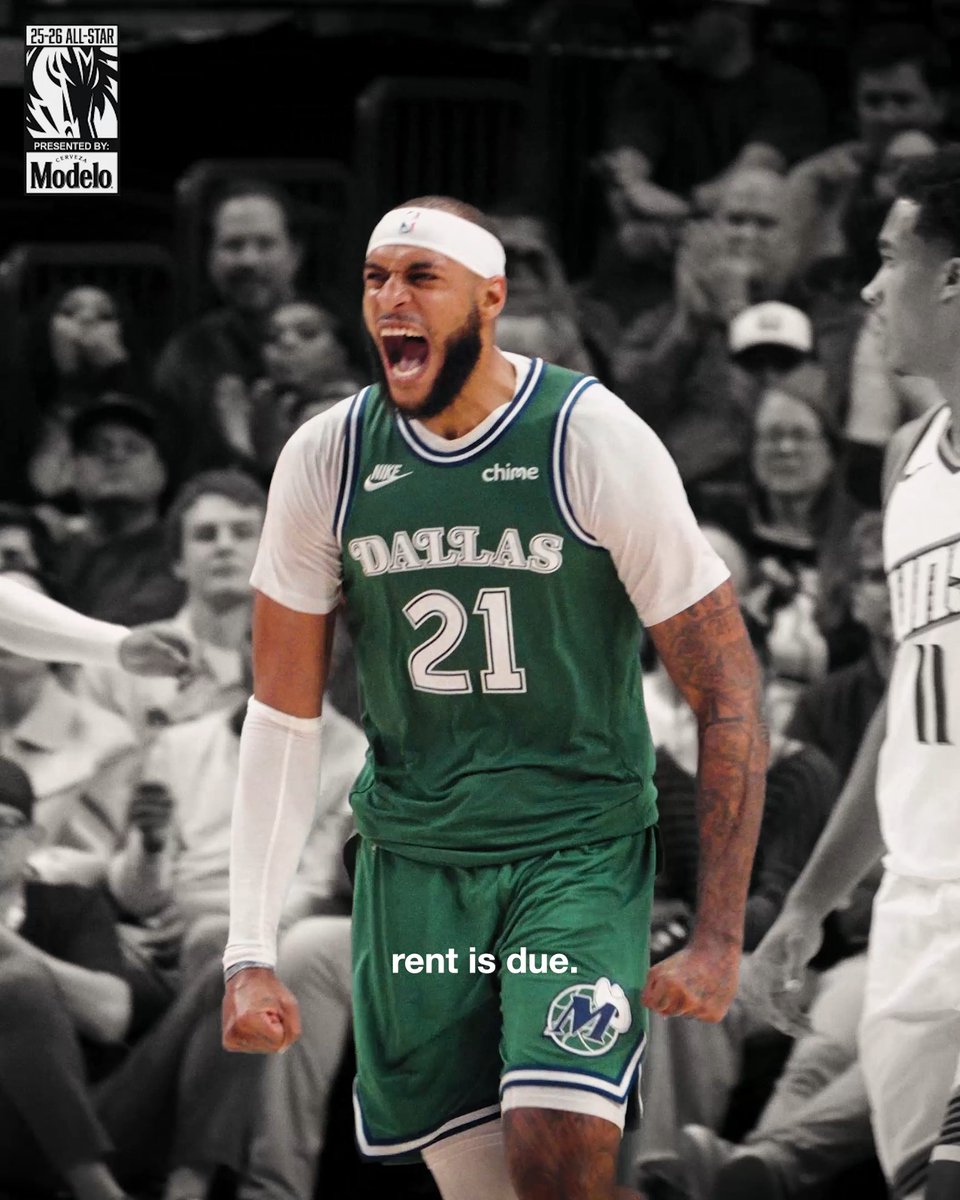 This season, RENT. IS. DUE. ⭐ Vote Gaff for All-Star ➡️ Modelo USA // #MFFL