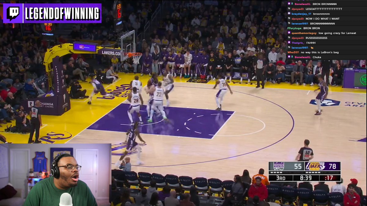 LeBron is going crazy tonight but it's so hard to root for him because of LeBron fans