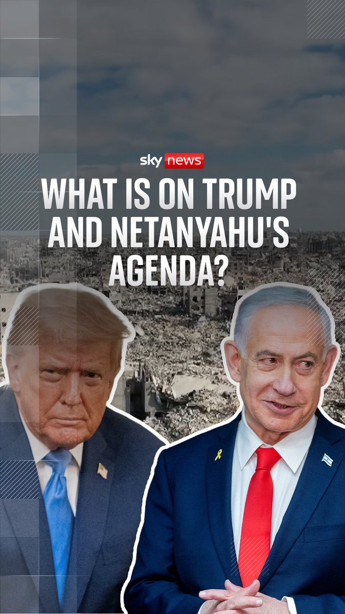 Sky correspondent Yousra Elbagir takes us through what the US president and Israeli prime minister will discuss when they meet. Gaza, Iran and Lebanon are all on the agenda for the meeting at Mar-a-Lago.