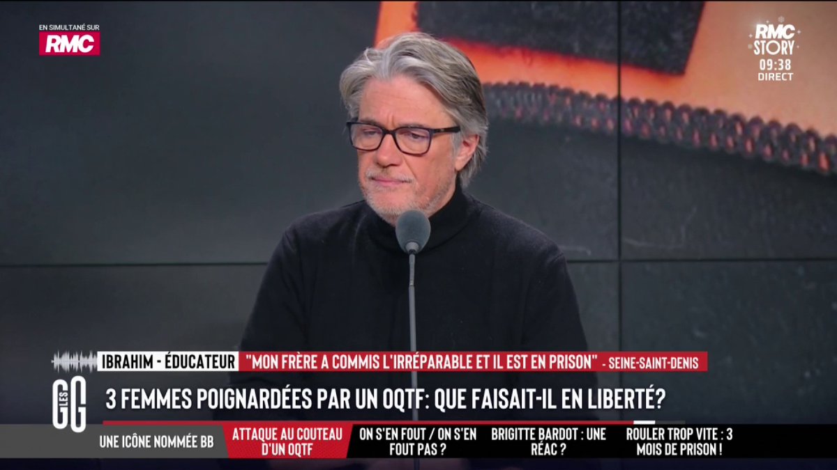 📞 Ibrahim : "Mon petit-frère n'a pas pu être naturalisé... Il a été interné... et il a commis quelque chose de terrible ! Il ne faut pas remettre la faute sur la famille ! Ça devient saoulant !" Barbara Lefebvre : "Ça devient saoulant aussi de se faire poignarder !" #GGRMC