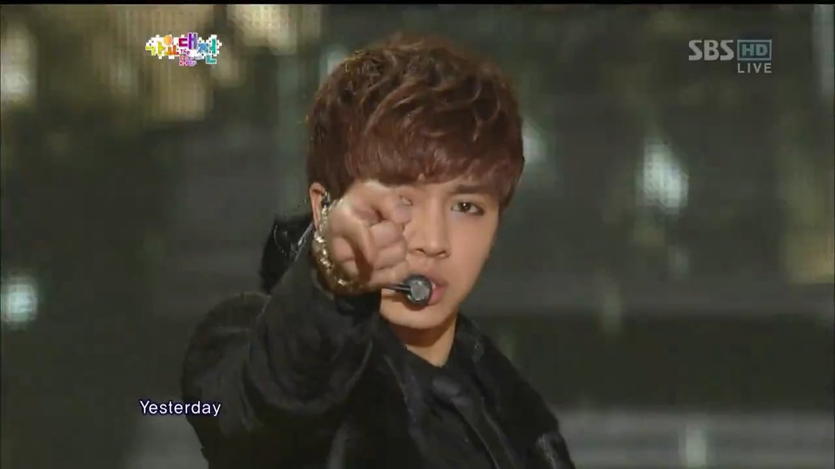 13 years ago today, Dynamic BLACK performed ‘Yesterday’ at the 2012 SBS Gayo Daejun.