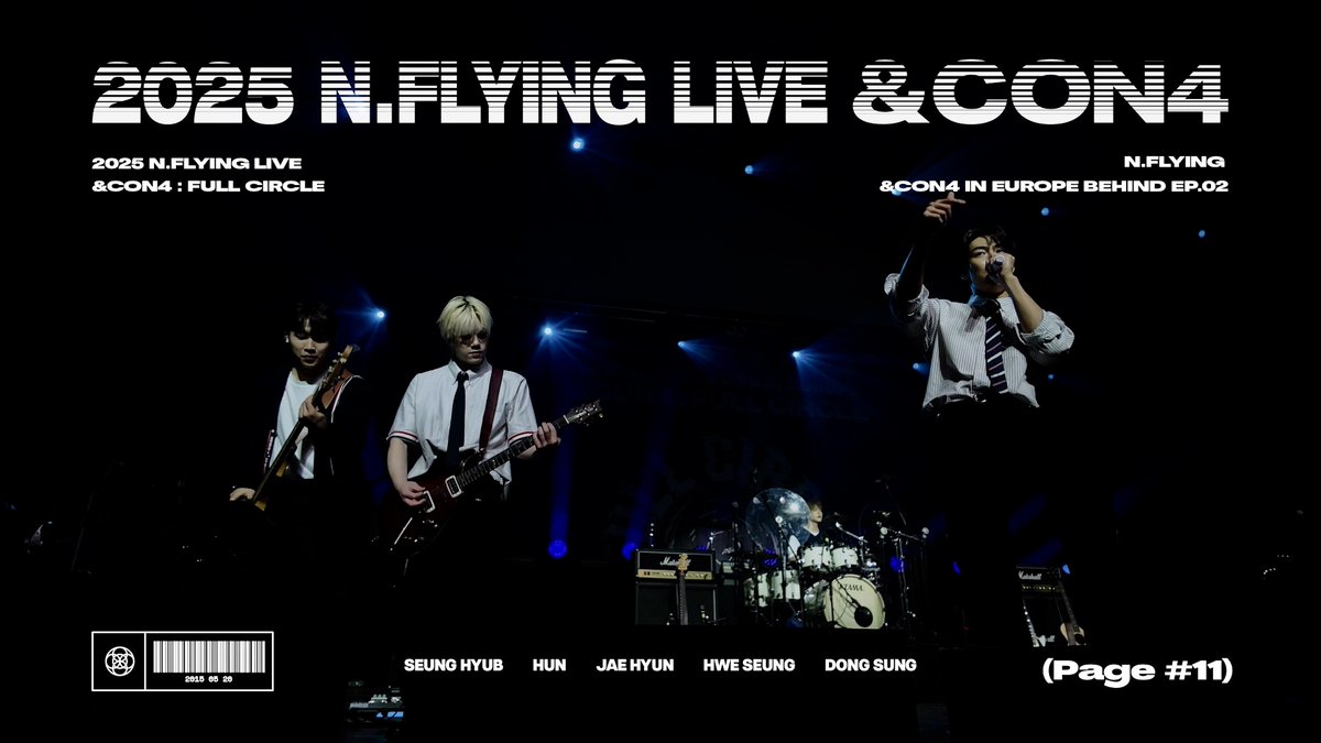 2025 N.Flying LIVE ‘&CON4 : FULL CIRCLE’ BEHIND Ep.09 ⚡ #NFlying #엔플라잉 #엔콘 #FULL_CIRCLE