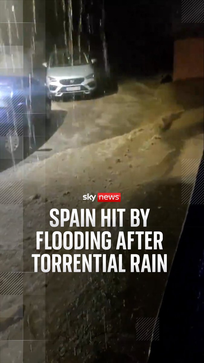 Properties have been evacuated as teams on the ground and in the air search for missing people. The Mediterranean coast of Spain has been dealing with some particularly heavy rain.