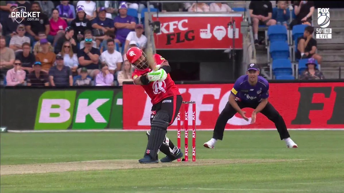 After smashing a first-ball four, Mohammad Rizwan eventually scored 16 runs off 12 balls 🧐 From first-ball glory to tuk-tuk; that's Rizwan for you. The Renegades have now lost 2 matches out of 3 and are last on the table 😲 - What's your take 🤔