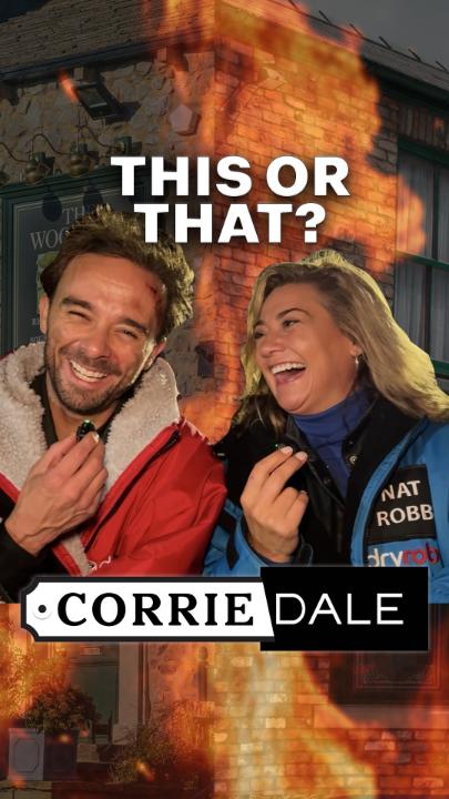 This or that? ๐ค The cast kick off our one-week countdown to Corriedale โจ๐ฟ