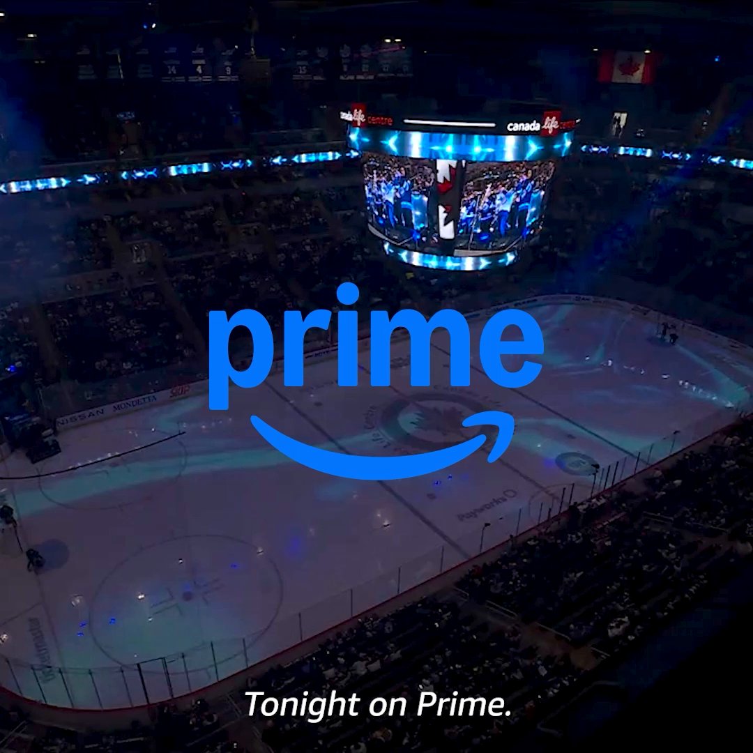 Tonight at 7:30ET.🚨 The Oilers bring the pressure. The Jets are ready for takeoff. Prime Monday Night Hockey.