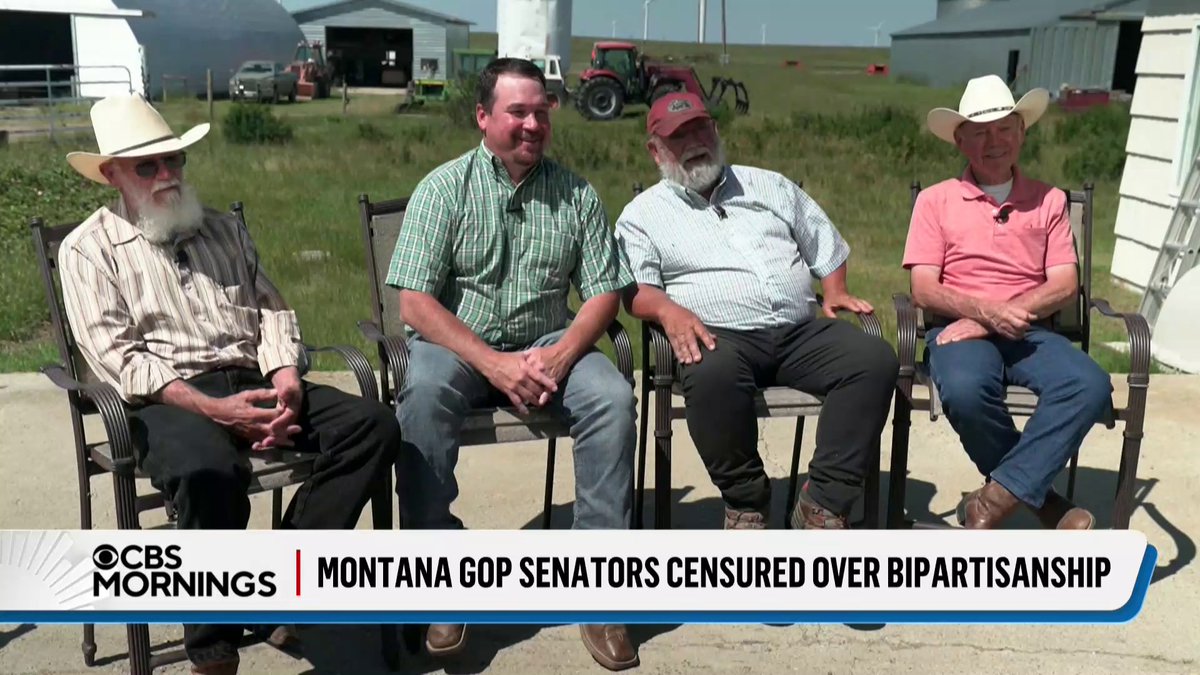 Nine Republican Montana state senators voted with 18 Democrats to form a new majority to pass major legislation last session, undermining the influence of the ultra-conservative caucus of the state’s GOP. Dubbed “The Nasty Nine,” the Republican senators were censured by their own party, stripped of their GOP status and cut off from voting rights at their party’s conventions in June. Some of those senators — and two of the Democrats they voted with — spoke with Jo Ling Kent about what they accomplished: “We voted for lower income tax relief. We invested in infrastructure. We invested in the future of Montana.”