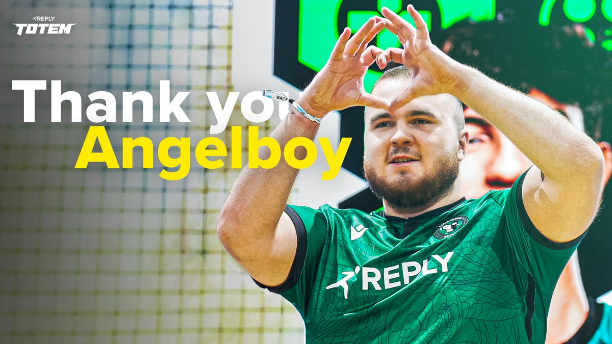 Your energy is unique, and your talent is immense. We will never forget you cheering after winning at the LCQ and the World Finals. You are one of, if not the, most passionate players in this game. Today our paths take different directions, but what you have given to this team will never fade away. Thank you for everything, Angelboy. We wish you all the best for the upcoming year, hoping to cross paths again on LAN 💚