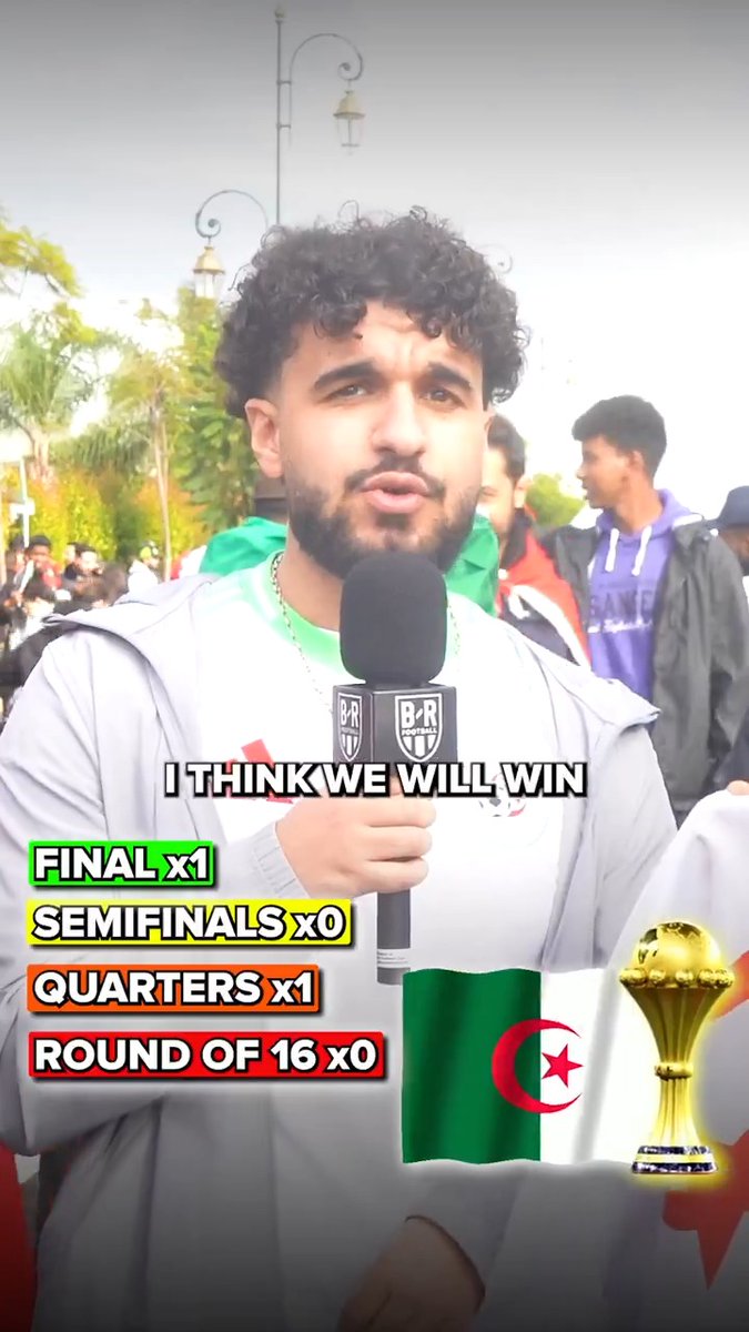 Asking Algeria fans how far they will advance in AFCON 🎤 (w/ Miles 🫰🏾🇬🇭)