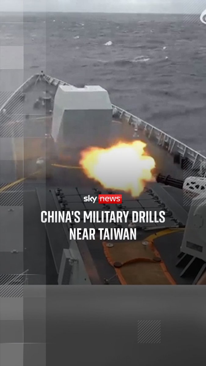 Taiwan has placed its forces on alert following a show of force from China around its shores. Beijing said the military drills are a warning against "external interference".