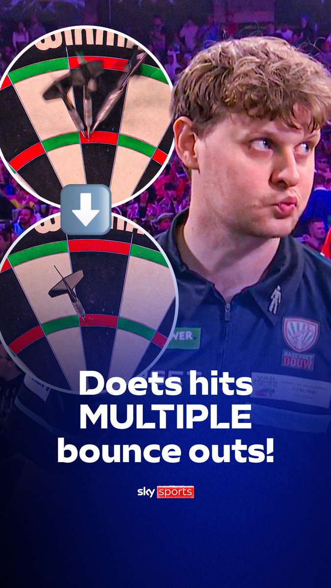 Kevin Doets with MULTIPLE bounce outs 🫣