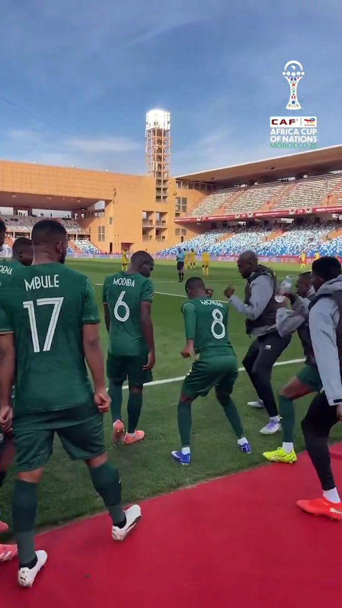 You can spot a South African celebration anywhere. 🇿🇦 #TotalEnergiesAFCON2025 | #WeCelebrateDifferent