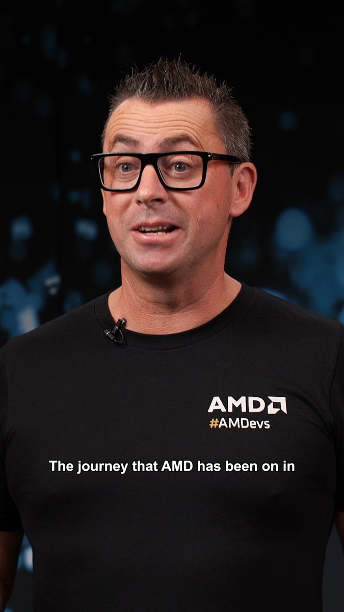 "The journey AMD has been on in AI has been immense, but we’re only just getting started." Bryan Madden shares why now is the moment for developers to build something amazing with AMD.