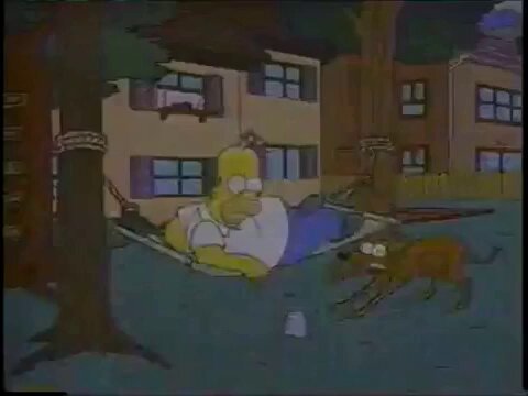 29 years ago today, December 29, 1996, “Hurricane Neddy” first aired on Fox. Dir: Bob Anderson. Wr: Steve Young. EP: BILL OAKLEY &amp; Josh Weinstein. Guest starring Jon Lovitz as Jay Sherman. #TheSimpsons #NonStopFox