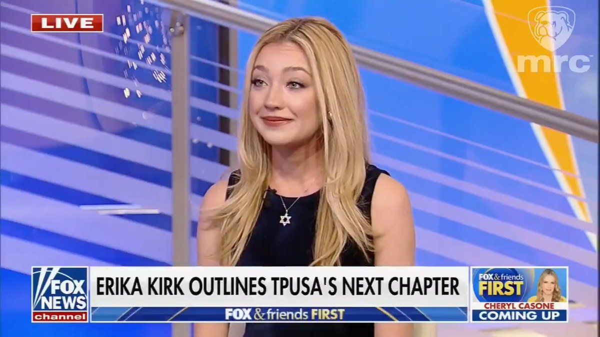 The left is fuming that Erika Kirk is out there, reminding the world what their movement of monsters did to Charlie. They expected her to hide and fall apart, hoping Charlie's message would die with him. But they're messing with the wrong wife.