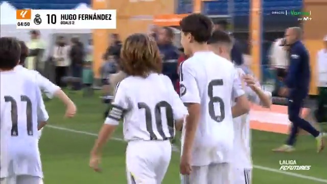 La zurdita de Hugo Fernández ✨. 🥉 El Real Madrid finaliza LALIGAFCFUTURES en tercera posición. #LaCasaDelFútbol