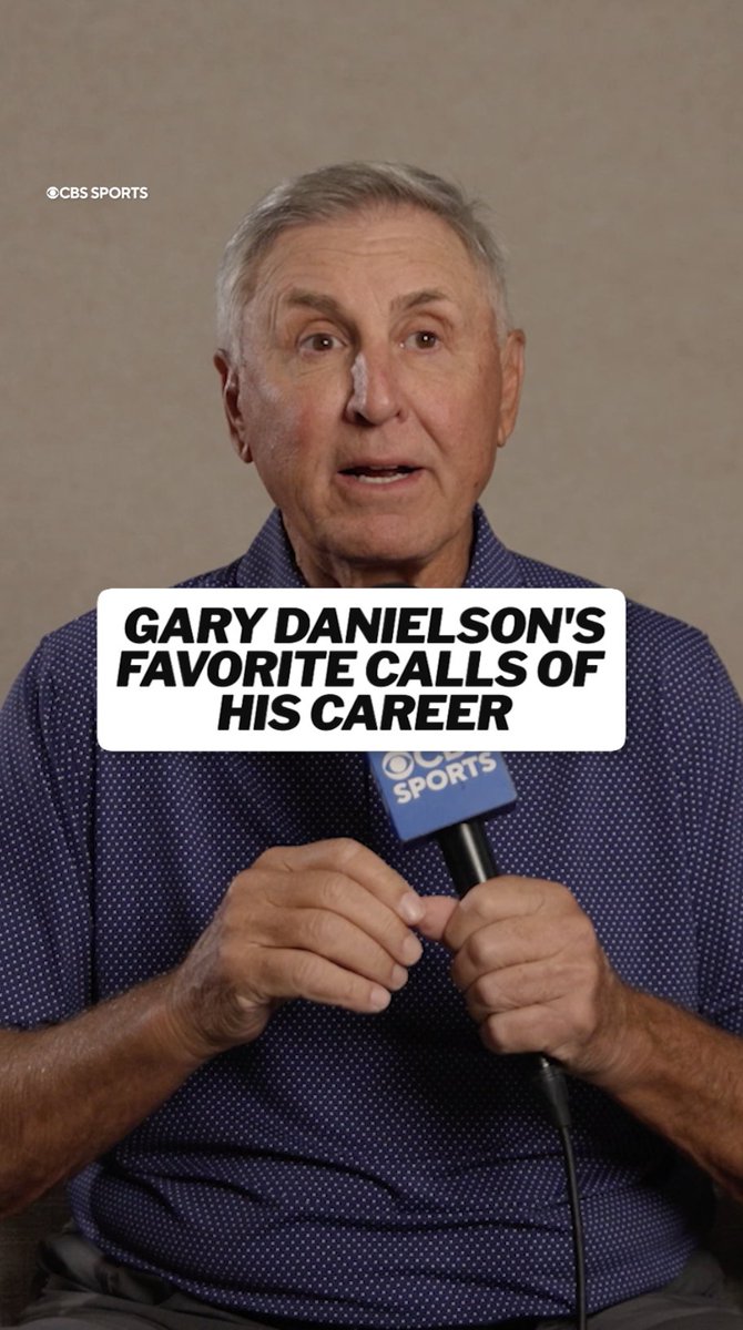 “My best stuff is being a good teammate and letting the play-by-play guy do what he has to do… And as a quarterback and as a leader, you’re always wanting to say something, and sometimes you just have to shut up.” — CBS Sports’ Gary Danielson breaks down his favorite calls from the booth during his illustrious CFB broadcasting career